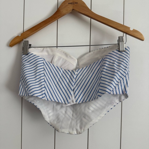 SER.O.YA Melanie Corset Top Light Blue Stripe - Picture 5 of 5